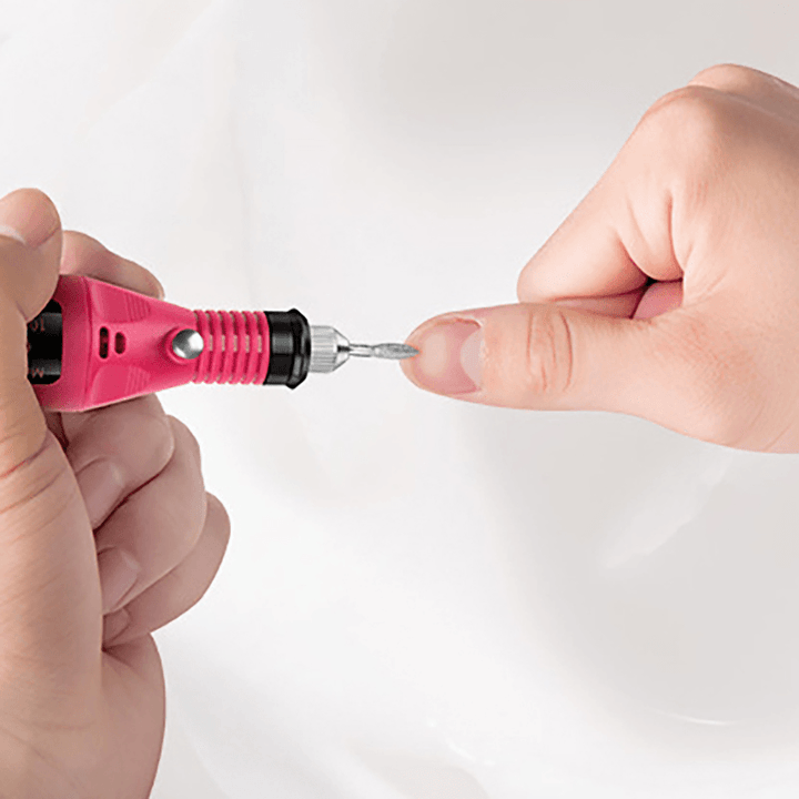 Professional Manicure Polishing Machine Mini Portable Electric Nail Drill Exfoliating Tool - Trendha