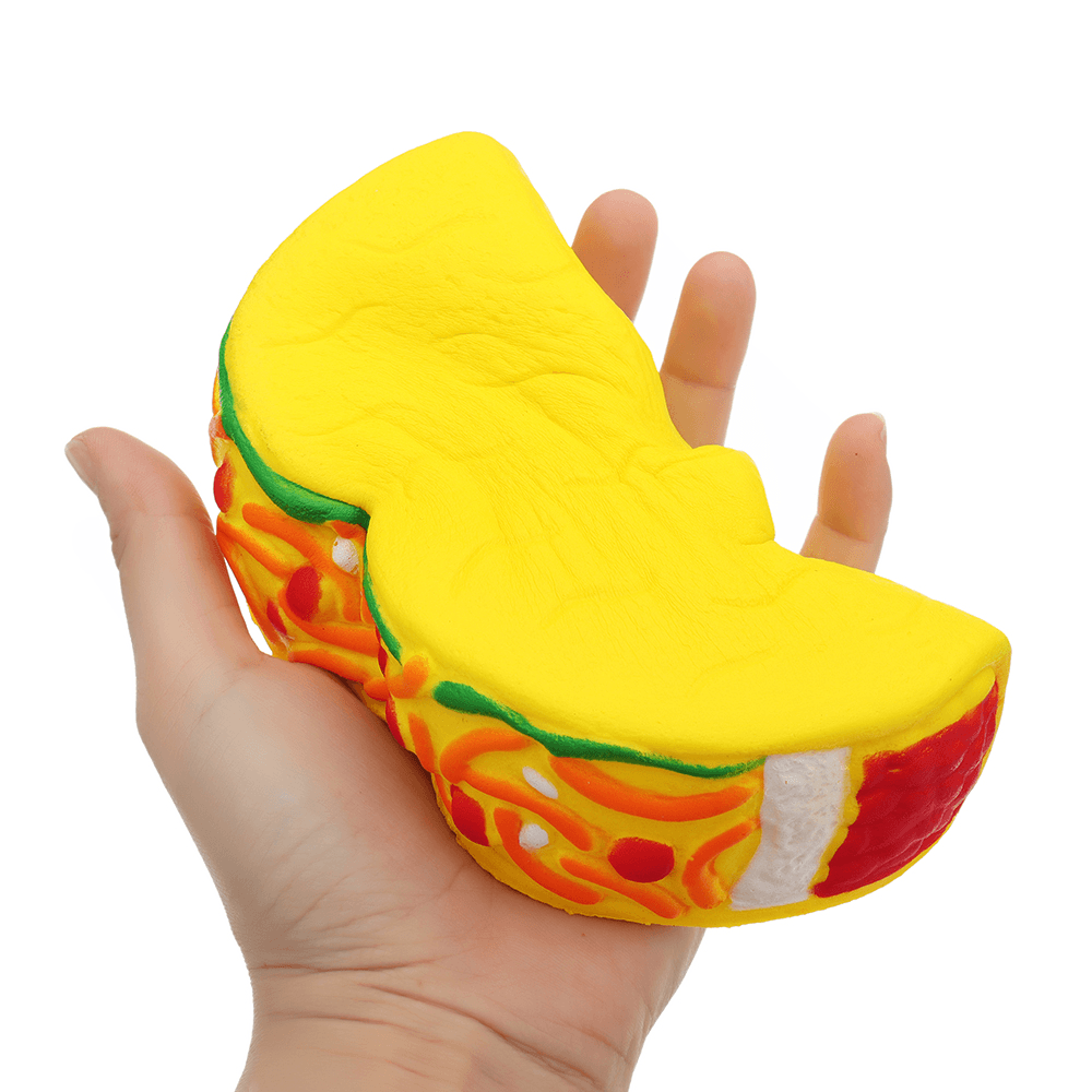 Semicircular Burger Squishy 14*9CM Slow Rising with Packaging Collection Gift Soft Toy - Trendha