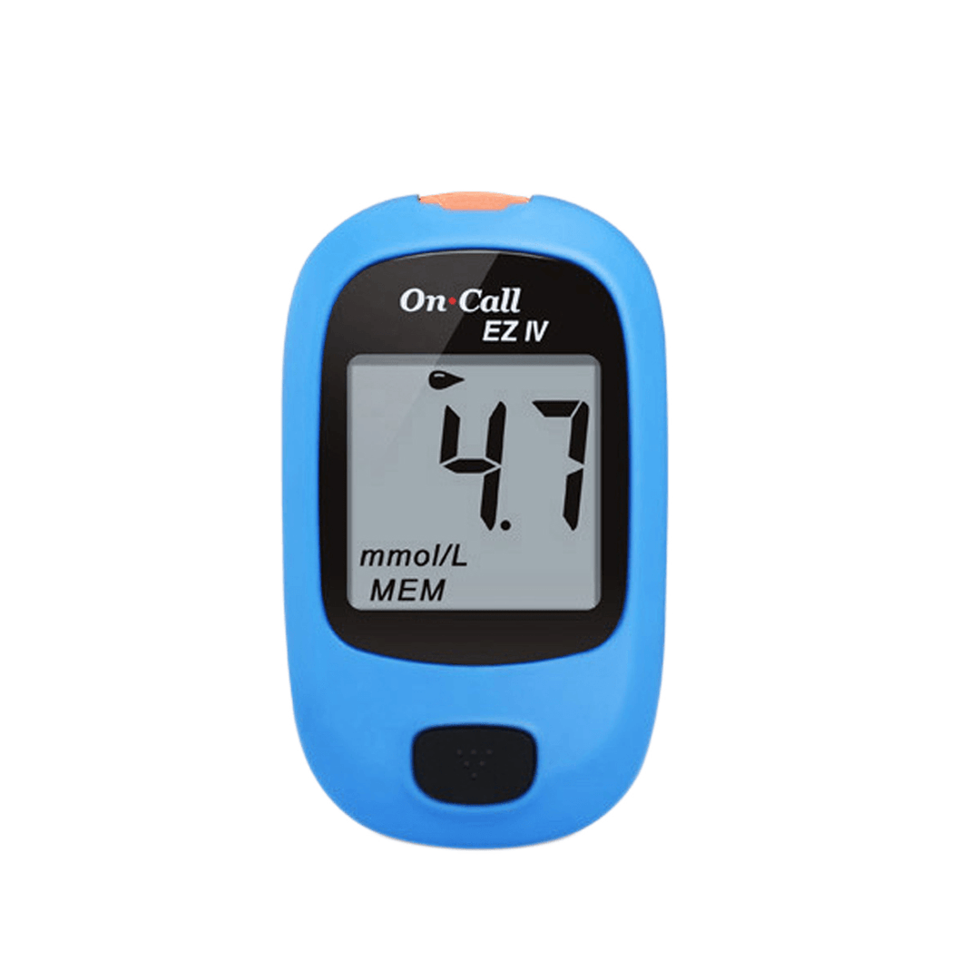 Blood Glucose Meter Sugar Meter Diabetes Tester 25Pcs Blood Test Strips Blood Collection Needle - Trendha