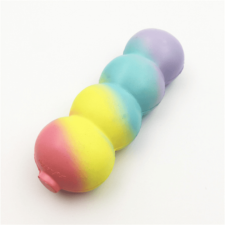 Squishyfun Rainbow Panda Candy Stick Squishy 15Cm Slow Rising with Packaging Collection Gift Toy - Trendha