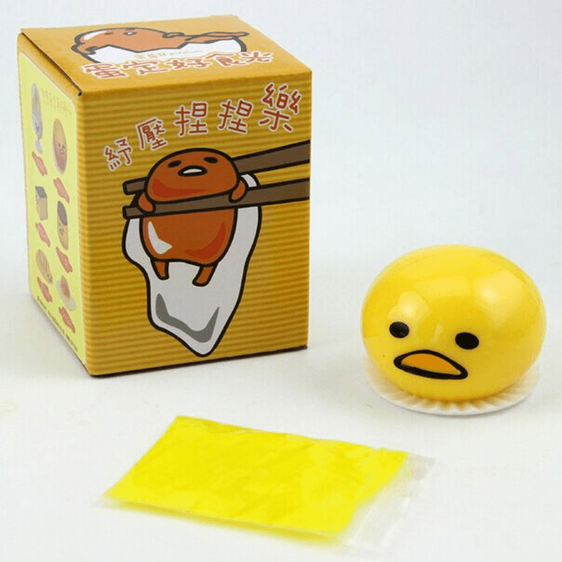 Squishy Vomitive Slime Egg Yolk Stress Reliever Fun Gift - Trendha