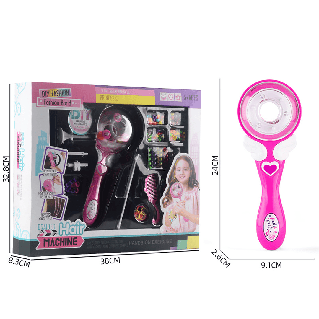 Electric Automatic Hair Braider DIY Magic Hair Braiding Machine Hair Styling Toys for Girls Gift - Trendha