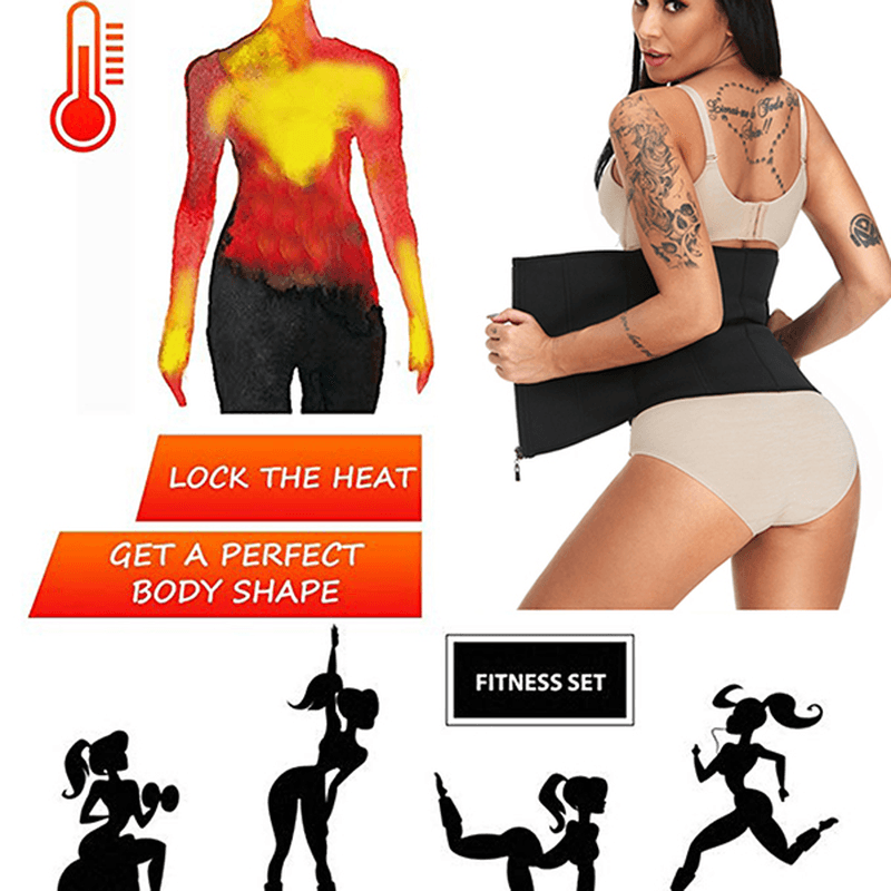 Women'S Sweat Body Shaper Sports Waist Seal - Trendha