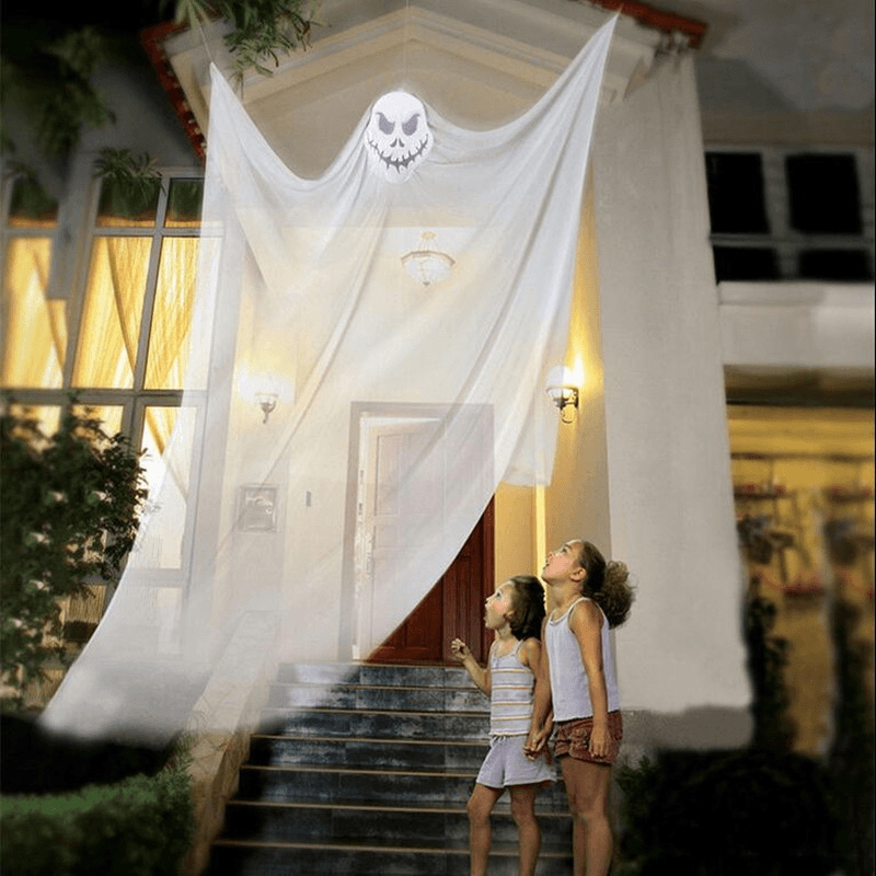 Halloween Hanging Creepy Ghost Curtain Party Decoration Display Prop - Trendha