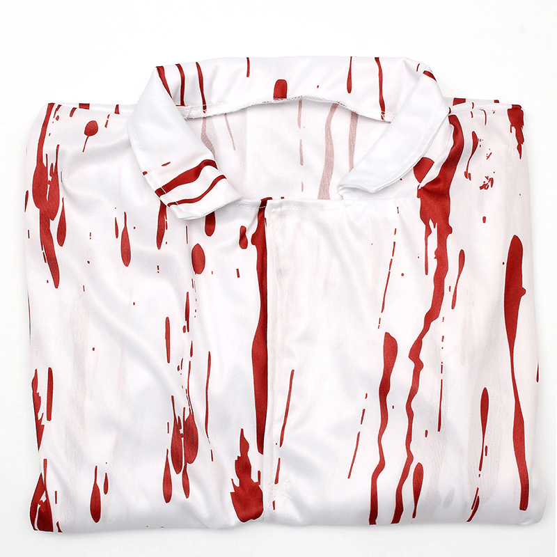 Halloween Costume Terror Nurse and Doctor Clothes with Blood Adult Costume - Trendha