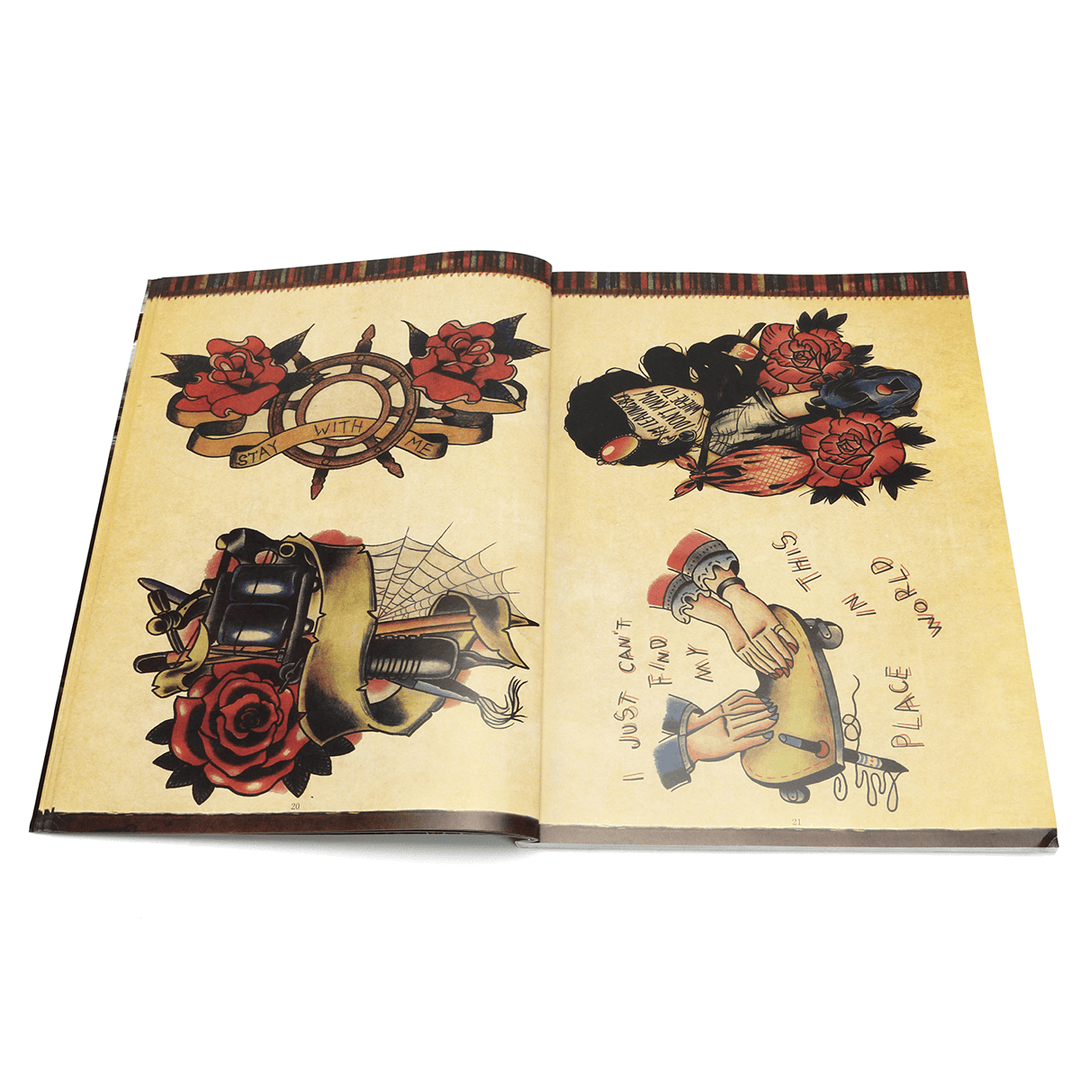 Traditional Chinese Traditional Elements of 108 Pages of Tattoo Design Flash Book - Trendha