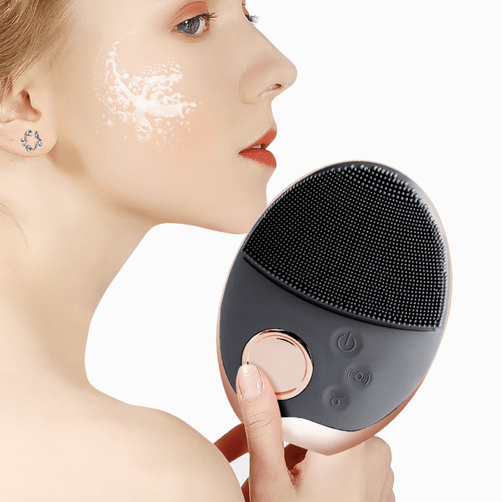 Electric Facial Cleansing Brush Wash Face Cleaning Beauty Machine Pore Cleaner Acne Remover Cleansing Massage Face Skin Beauty Massager - Trendha