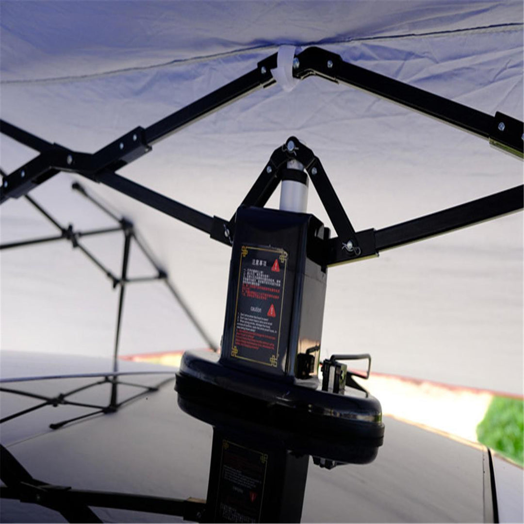 Portable Semi-automatic Car Umbrella Tent Waterproof Anti UV 400x210cm - Trendha
