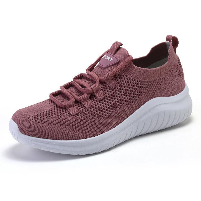 New Trendy Mesh Breathable Casual Running Shoes - Trendha