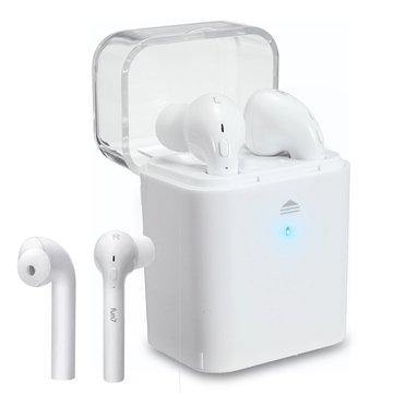 [True Wireless] Mini TWS Wireless Double bluetooth Earphones Stereo Headphones with Charging Box - Trendha