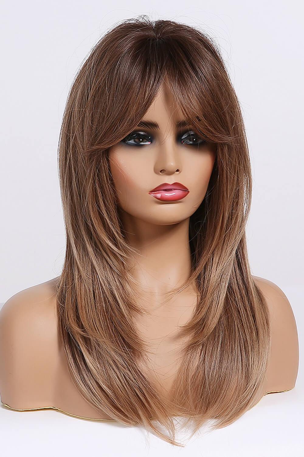Mid-Length Wave Synthetic Wigs 24'' - Trendha