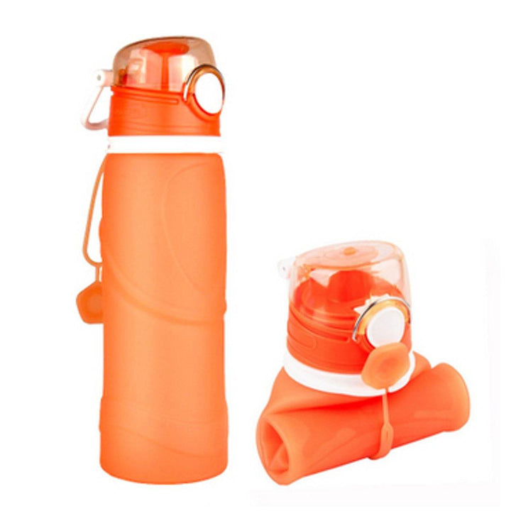 BIKIGHT 750ML Folding Bottle Sports Camping Traveling Portable Frosted Water Bottle - Trendha