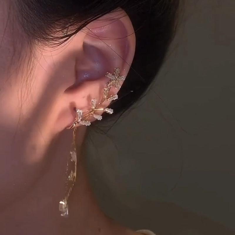 Tassel Ear Clip Without Pierced Female Niche - Trendha
