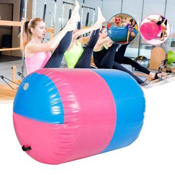 100x85CM Inflatable PVC Roller Fitness Gymnastics Indoor Gym Yoga Column Therapy Physio Exercise Tools - Trendha