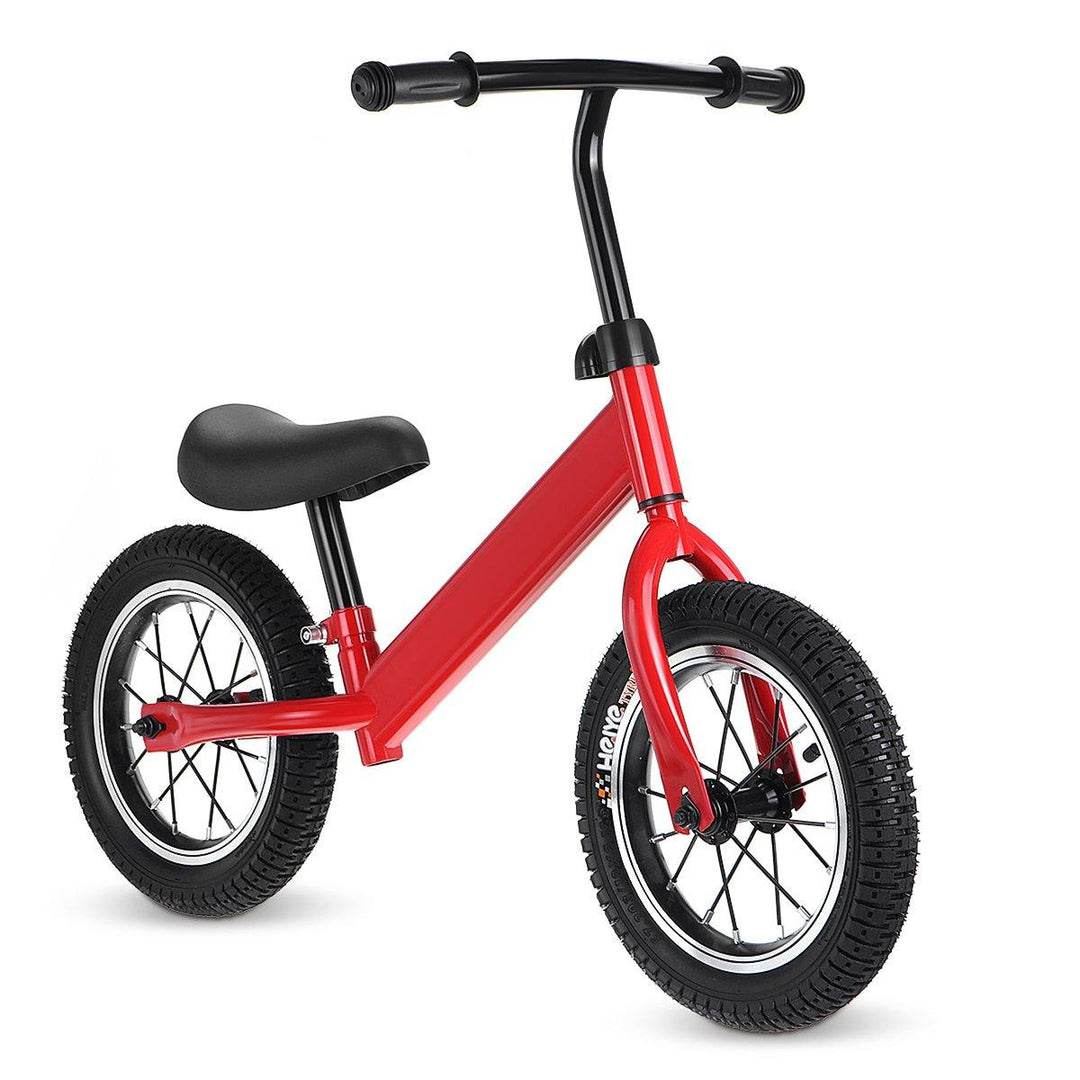 Kids Balance Bike Adjustable Seat Children Walking Training Bicycle Baby Toddler Christmas Gift - Trendha