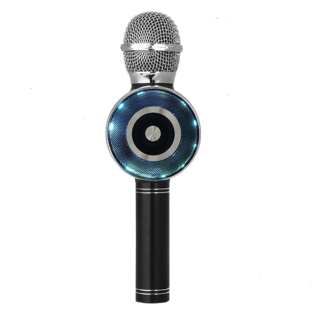 Bakeey Karaoke Wireless Microphone 13Wx2 HIFI Stereo Speaker DSP Noise Reduction TF Card AUX-In 2600mAh Luminous Portable Handheld Mic Recorder for Party Singing KTV - Trendha