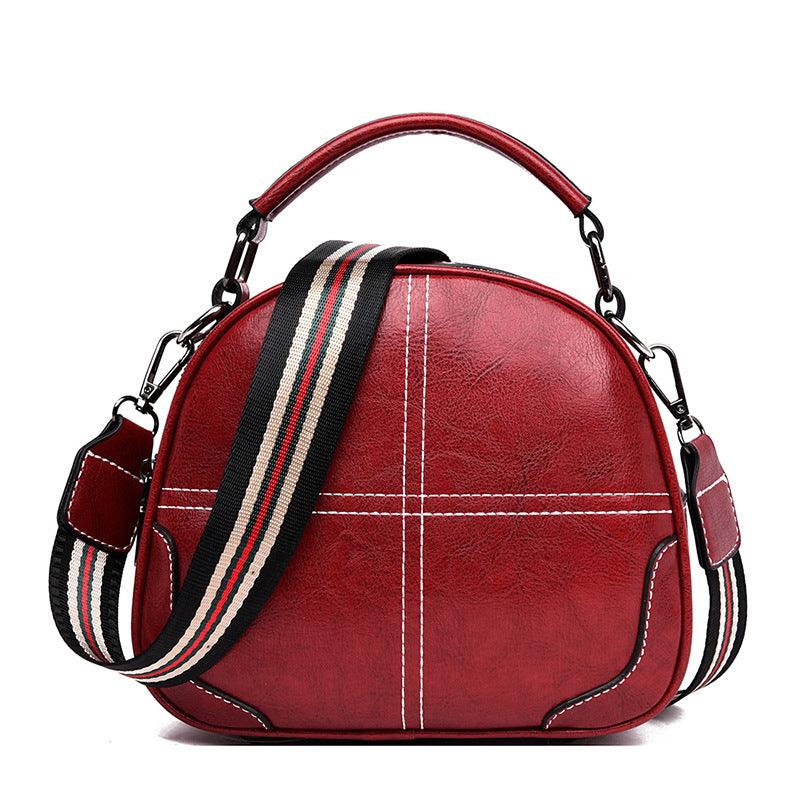 New simple and versatile fashion stitching handbags - Trendha