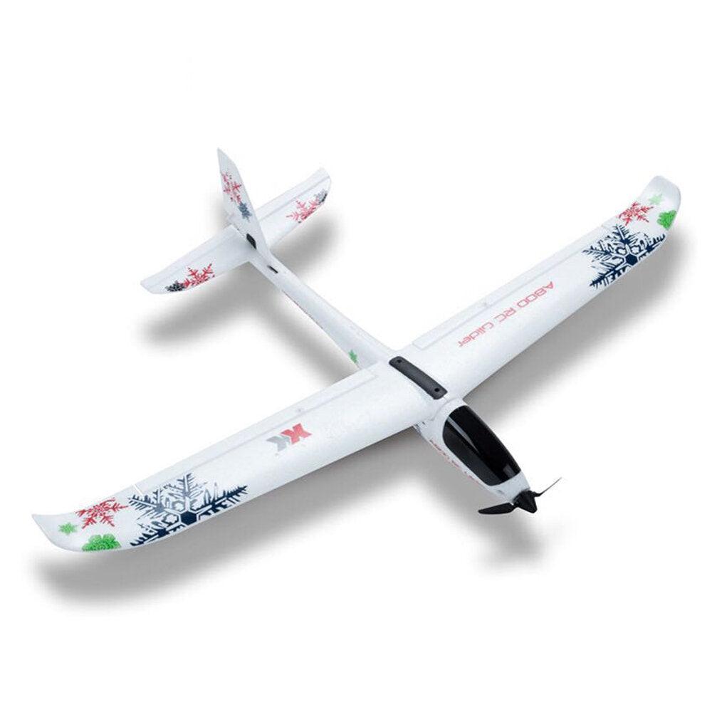 XK A800 4CH 780mm 3D6G System RC Glider Airplane Compatible Futaba RTF - Trendha