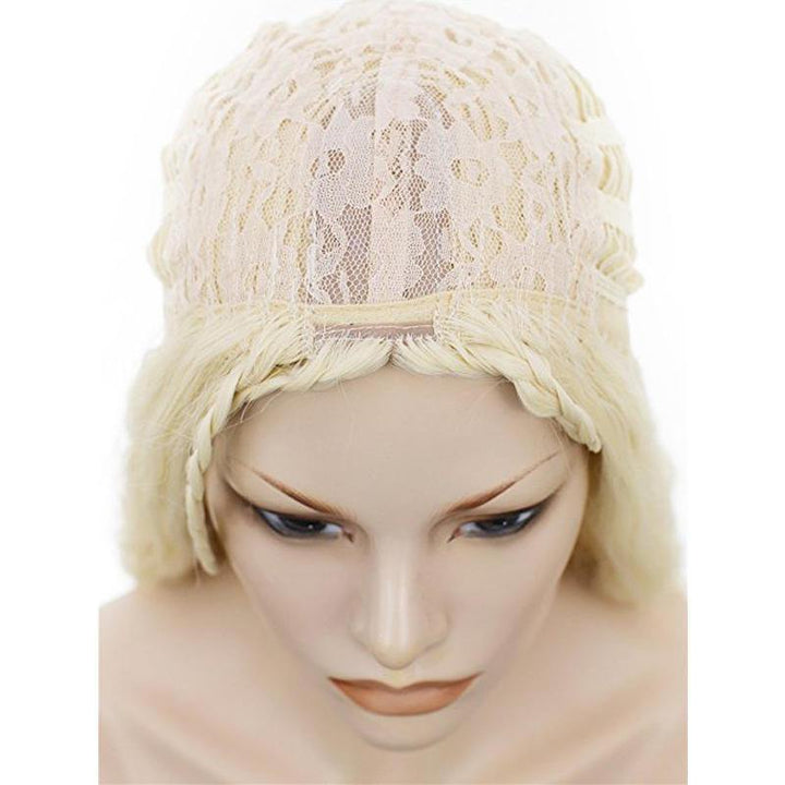 Blonde High-Temperature Fiber Cosplay Wigs Costume Party Hair Halloween Masquerade Show - Trendha