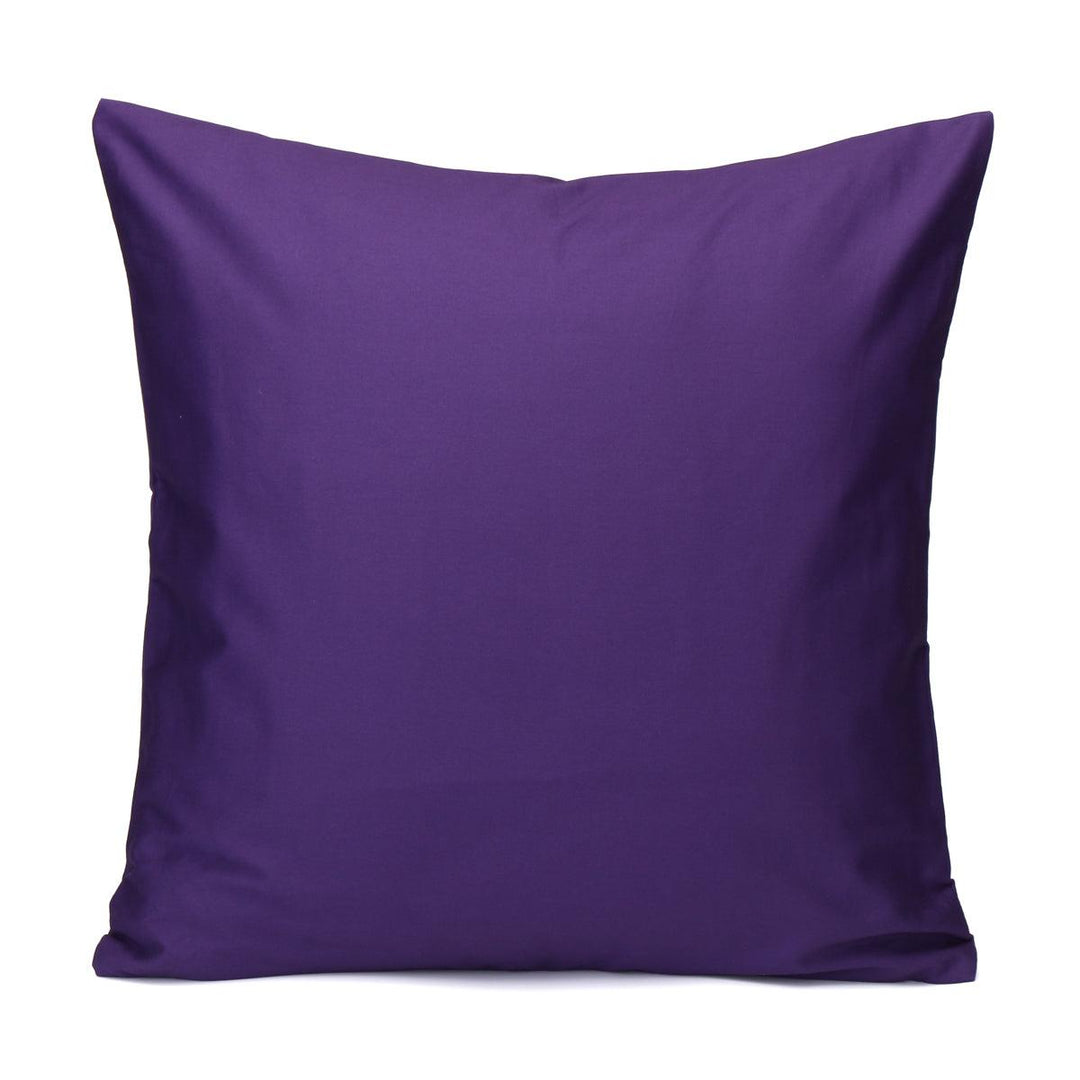 Cotton Pillow Case Solid Color Cushion Cover Throw Home Sofa Decoration 45X45cm - Trendha