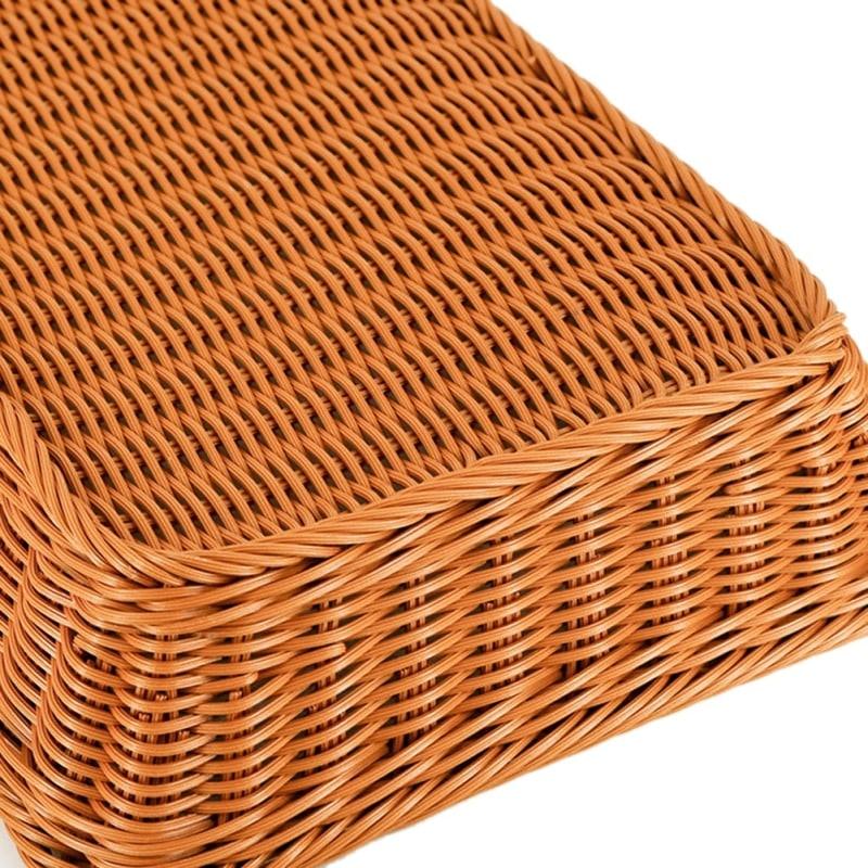 Hand-Woven Rattan Storage Basket - Trendha