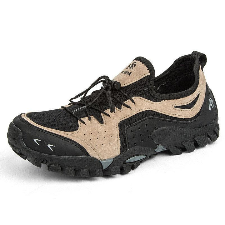 Couple Summer Hiking Outdoor Mesh British Low-top Shoes - Trendha