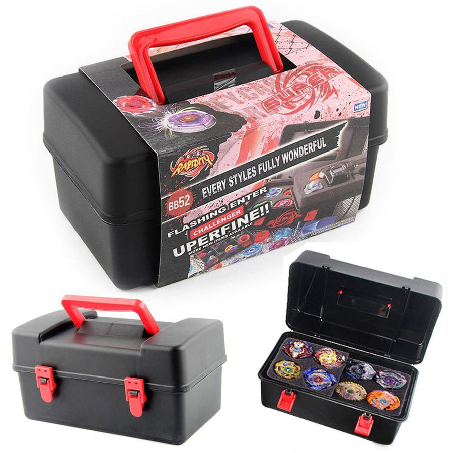 Portable Waterproof Box 8 In 1 Carrying Case For Beyblade Burst Spinning Top - Trendha