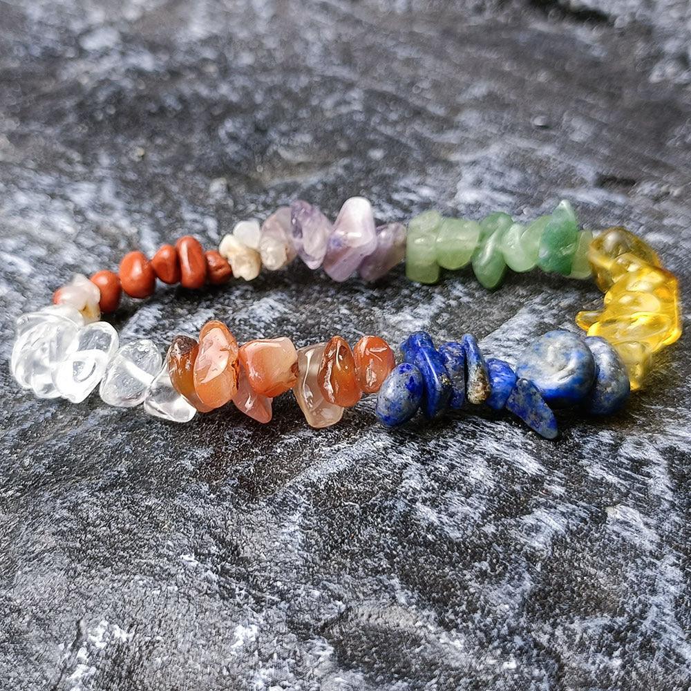 Shop Crystal Jade Chakra Combination Set Love Hexagon Pillar - Natural Crystal Ornaments | Perfect for Healing and Meditation - Trendha