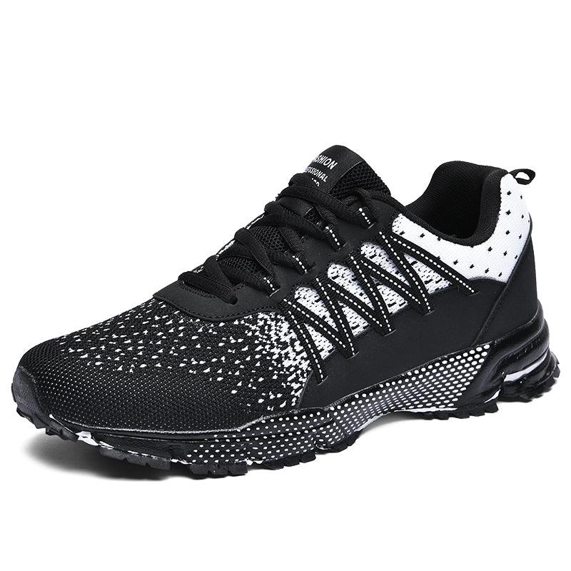 Men's Breathable Lightweight Flying Knit Shoes Sports Casual Shoes - Trendha