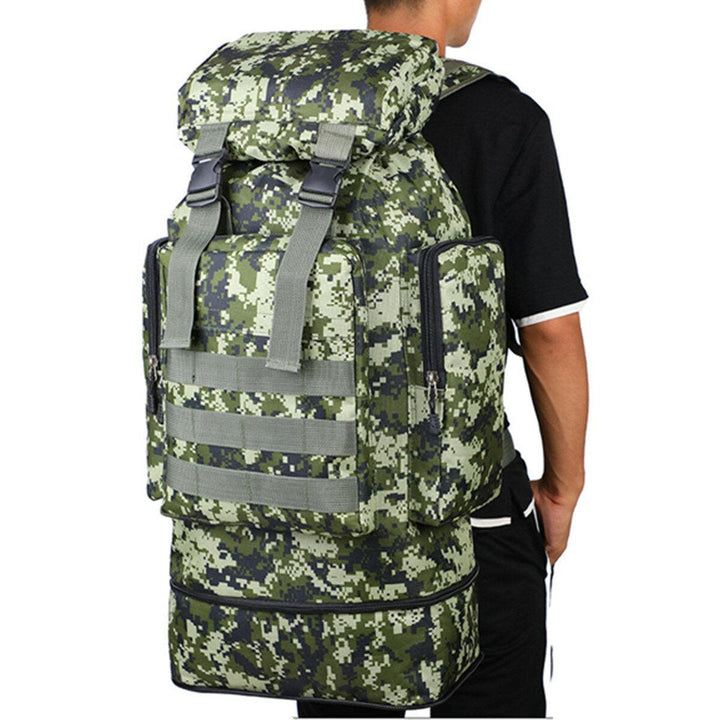 80L Multi-Color Large Capacity Waterproof Tactical Backpack Outdoor Travel Hiking Camping Bag - Trendha