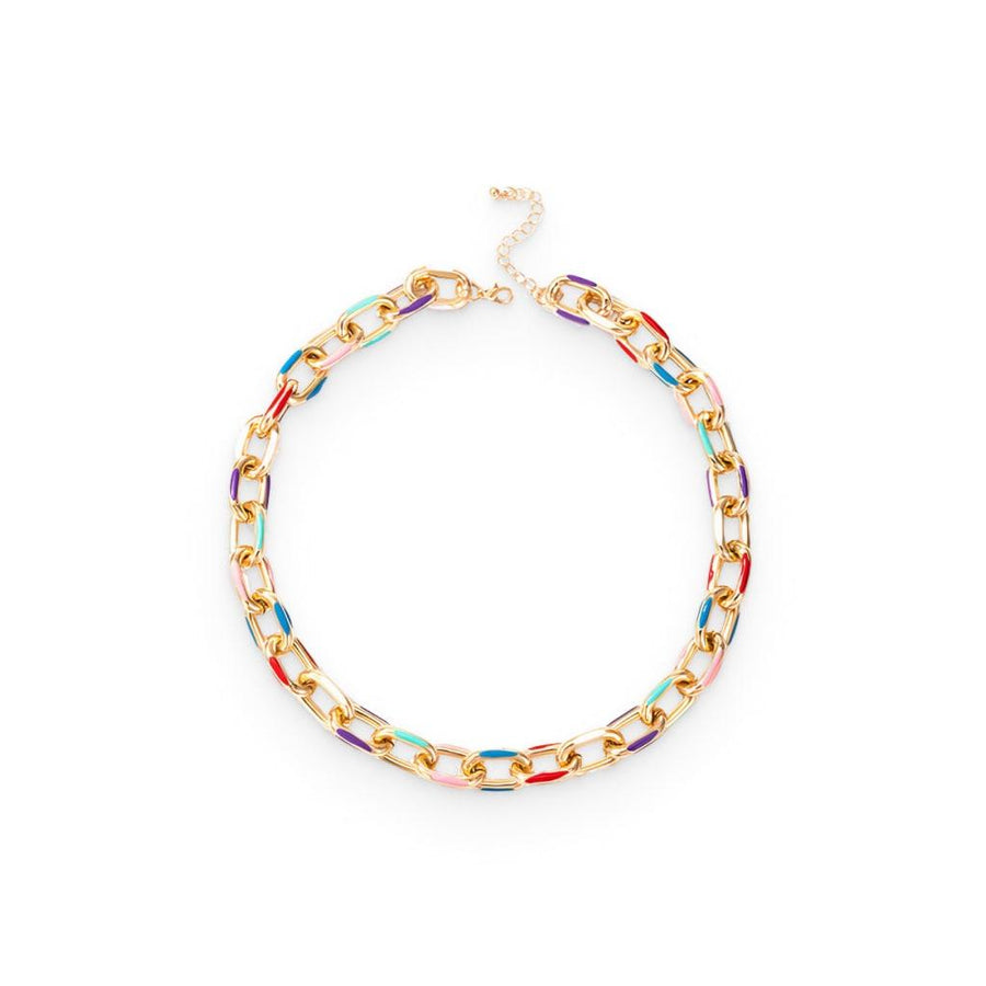 Colorful Cable Chain - Trendha