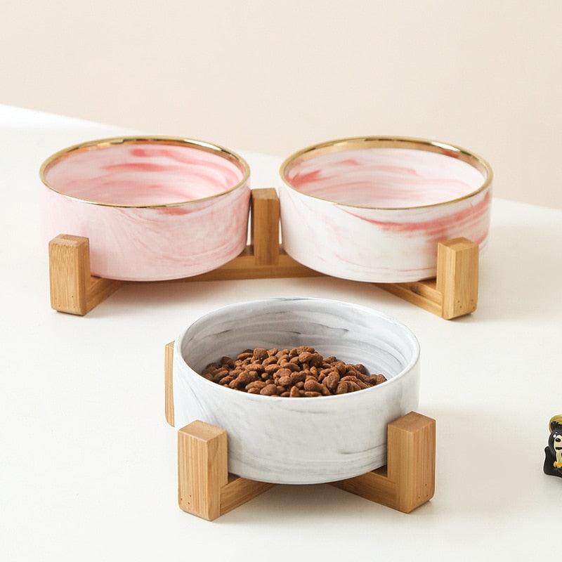 Cat's Marble Ceramic Bowl - Trendha