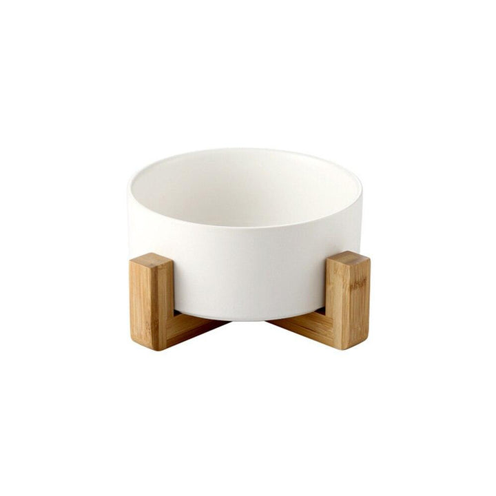 Ceramic Elevated Bowl for Pets - Trendha