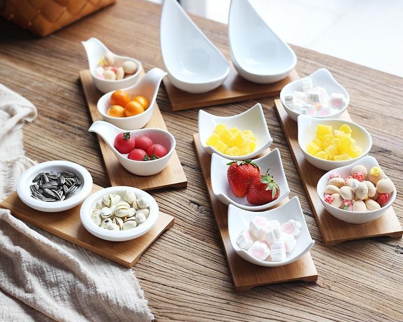 Ceramic Snacks Trays - Trendha