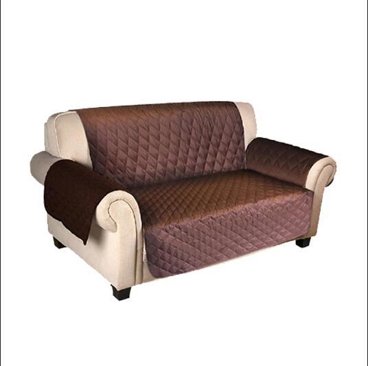 Chocolate Color Sofa Cover - Trendha