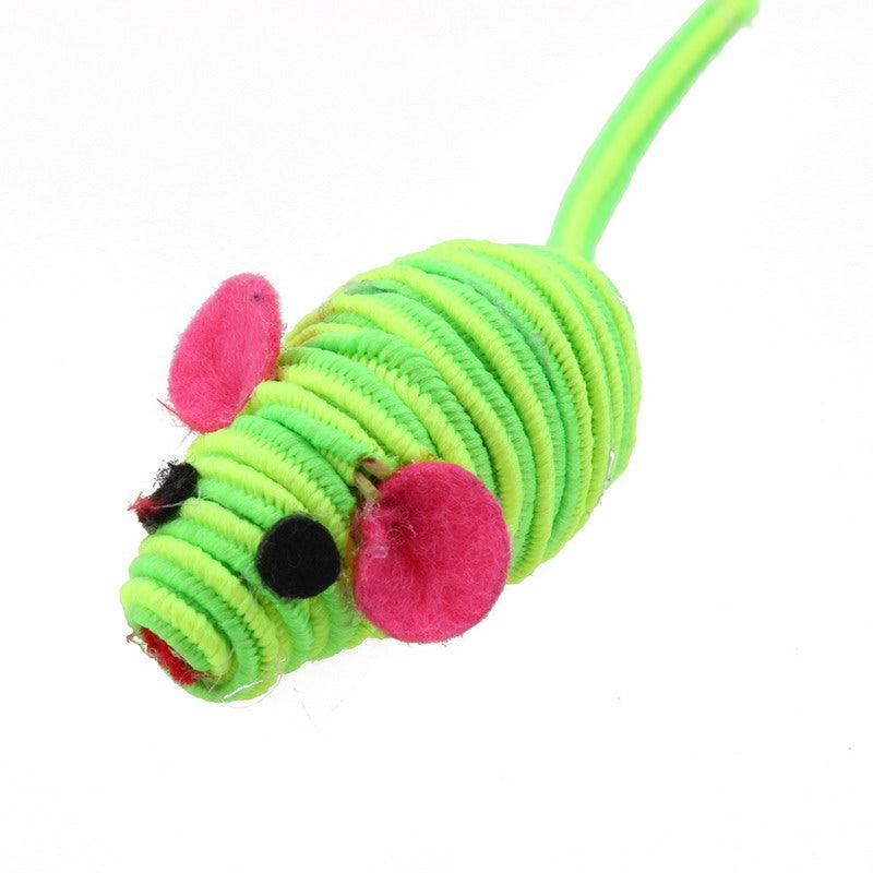 Colorful Toy Mouse Set (5 pcs) - Trendha