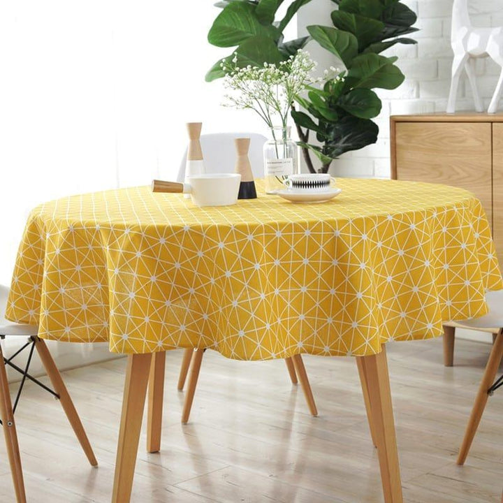 Cotton Nordic Decorative Tablecloth - Trendha