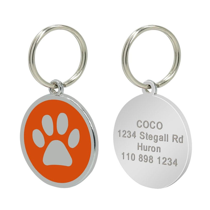 Custom Engraved Stainless Steel Dog Tag - Trendha