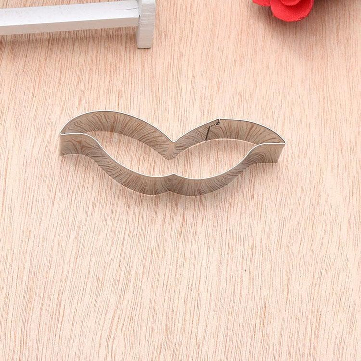 Cute Moustache Shaped Eco-Friendly Stainless Steel Cookie Cutter - Trendha