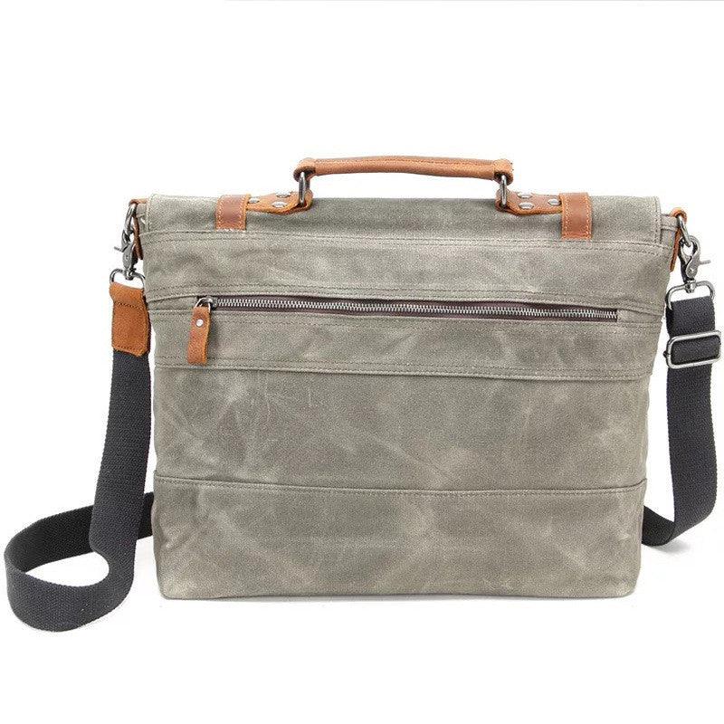 Overflowing Canvas Retro Style Men's Shoulder Bag - Trendha