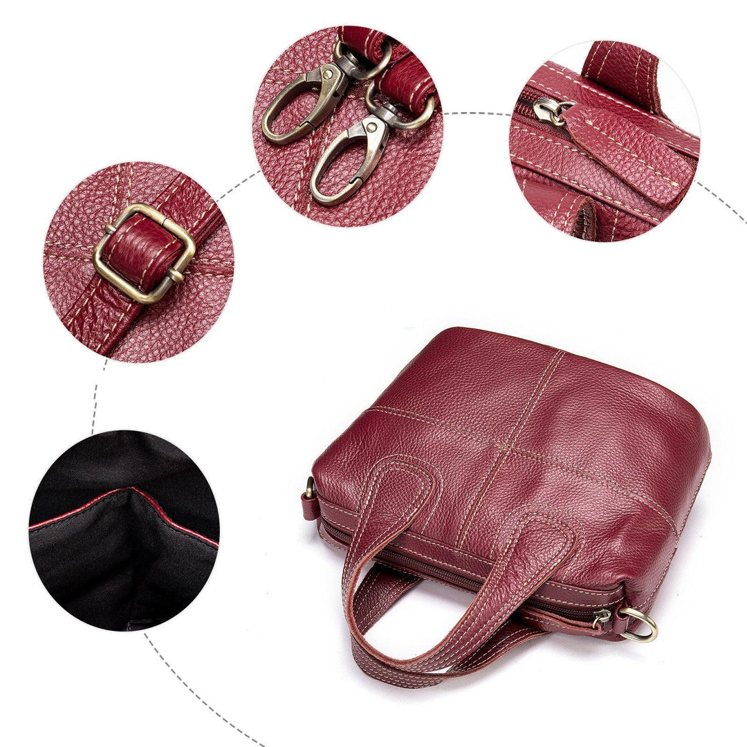 New Women's Bag Women's Leather Handbag Shoulder Messenger Bag - Trendha