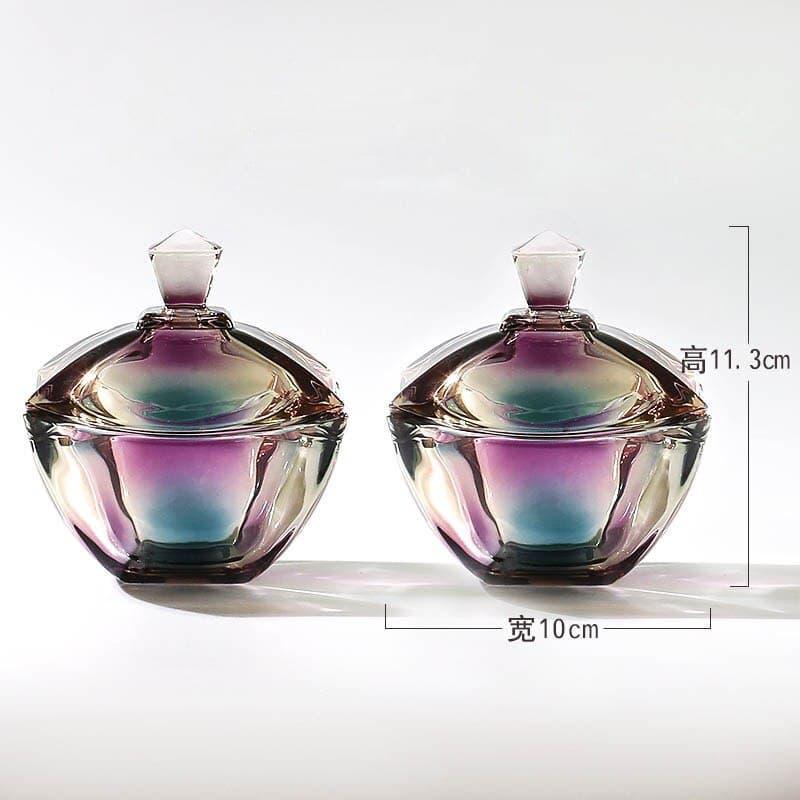 Glass Sugar Pot with Lid - Trendha