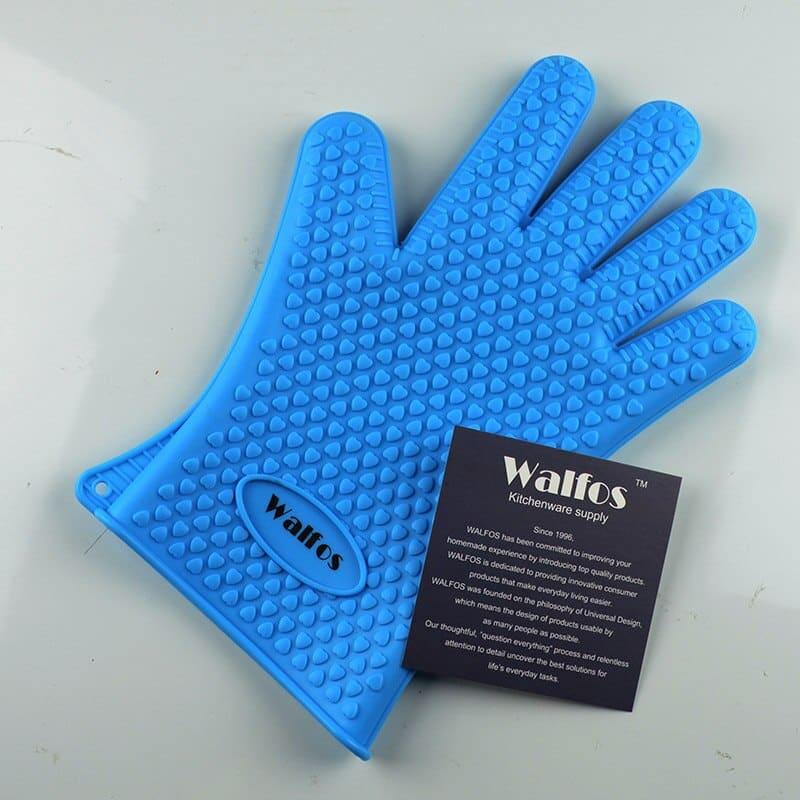 Heat Resistant Silicone Barbecue Gloves - Trendha