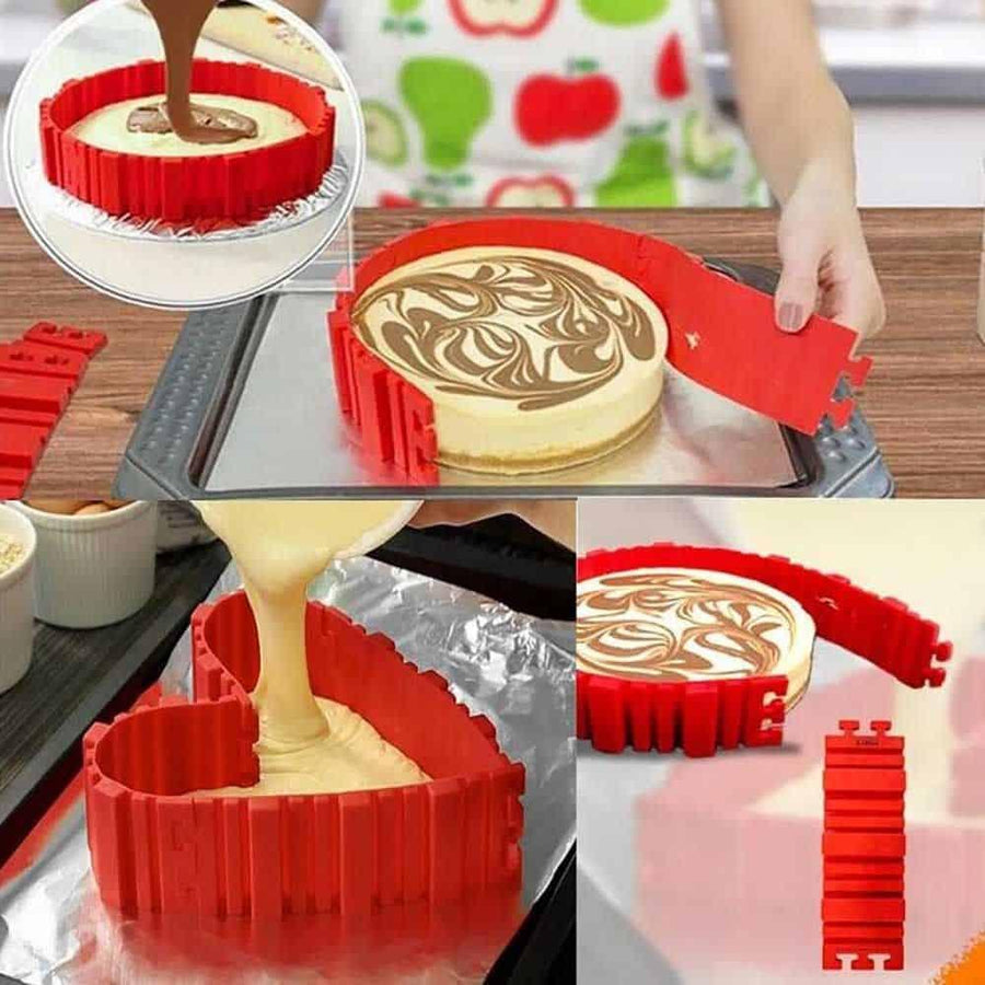Magic Cake Baking Mold 4 Pcs Set - Trendha