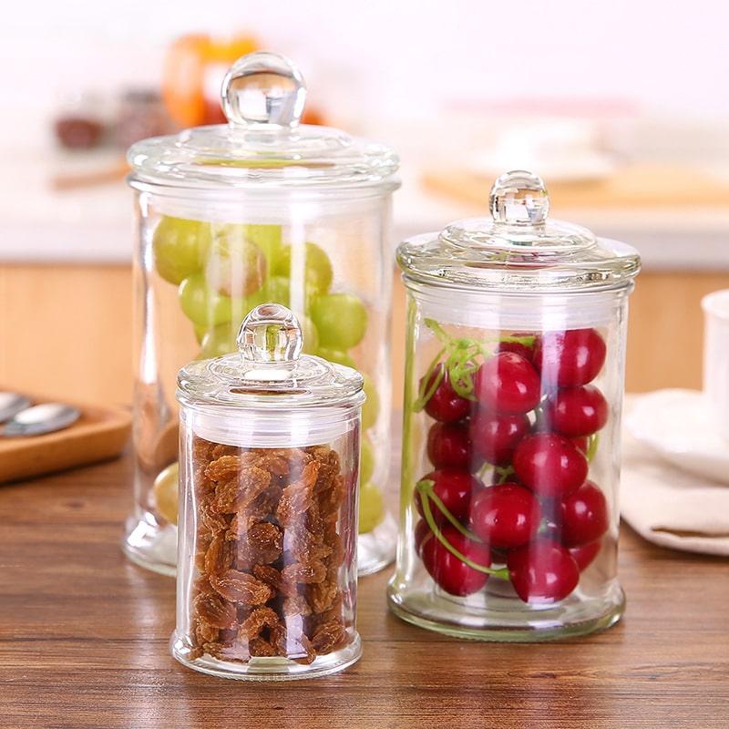 Sealed Glass Storage Jar - Trendha
