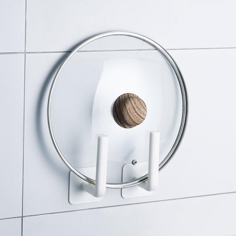 Set of 2 White Wall Paper Towel Holders - Trendha