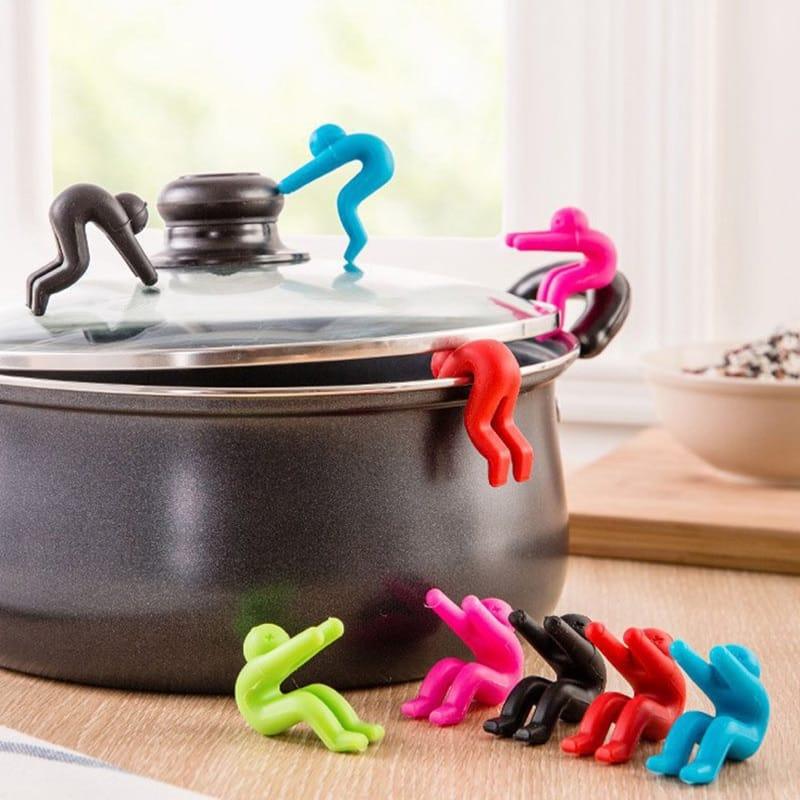 Silicone Pot Lid Holders Pair - Trendha