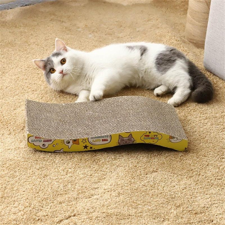 Simple Scratching Board with Catnip for Cats - Trendha