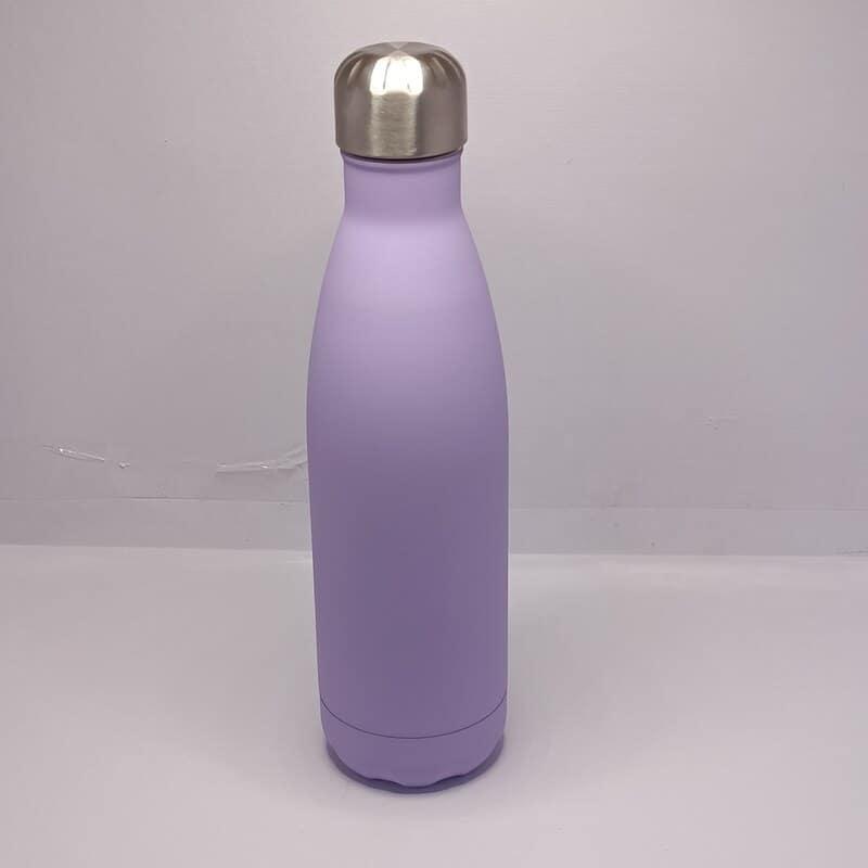 Solid Color Stainless Steel Water Bottle - Trendha