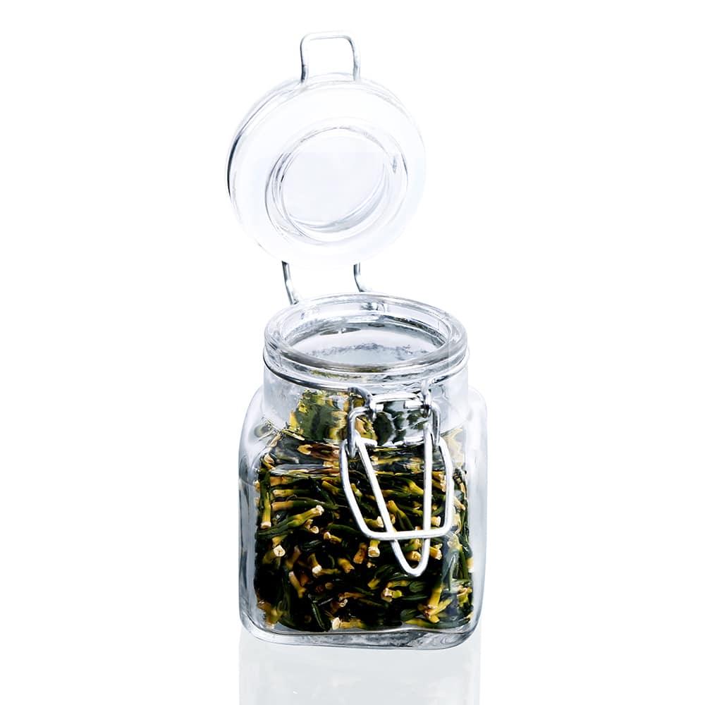 Square Spice Jar with Leak Proof Lid - Trendha